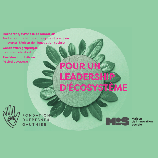 Pour un leadership d'écosystème